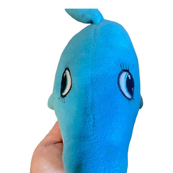 5/$25 Pensacola Beach, FL Blue Dolphin Plush Stuffed Animal - Picture 3 of 4
